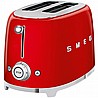 מצנם 2 פרוסות בעיצוב רטרו יוקרתי סמאג Smeg TFS01R אדום