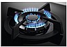 כיריים גז 4 להבות זנוסי Zanussi ZGO68420BA שחור