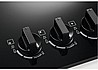 כיריים גז 5 להבות+מבער ווק זנוסי Zanussi ZGO78520BA שחור