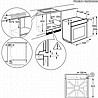 תנור בנוי זנוסי דגם ZANUSSI ZOHKD4X1A